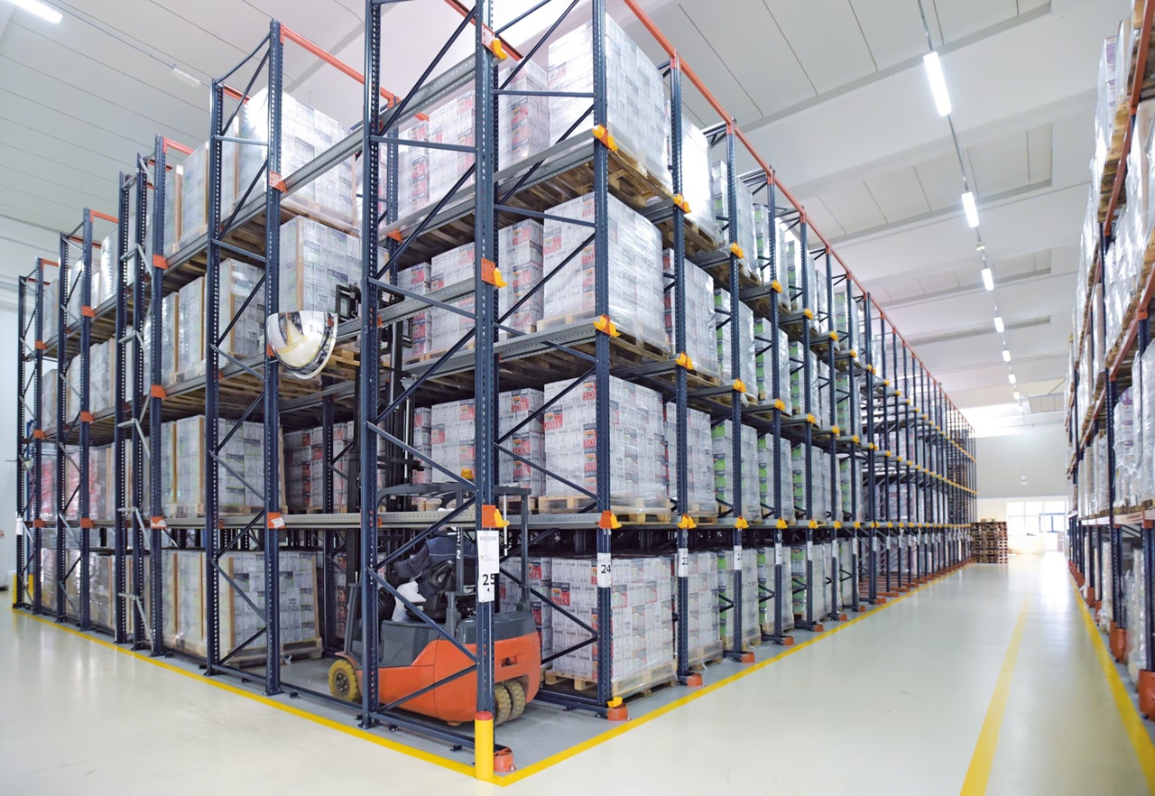 Drive-In Pallet Rack for Forsyth warehouses